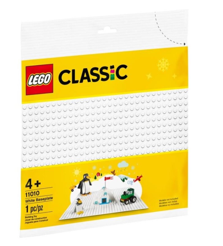 LEGO® Bauplatte Classic-Weiße 11010