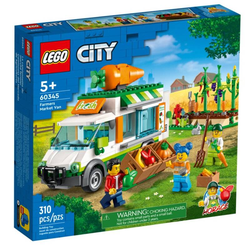 LEGO® City Gemüse-Lieferwagen 60345