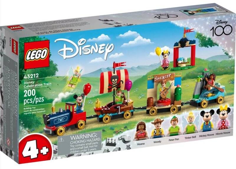 LEGO® Disney™ Geburtstagszug 43212