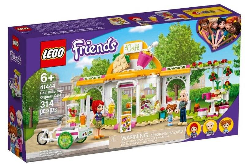 LEGO® Friends Heartlake City Bio-Café 41444