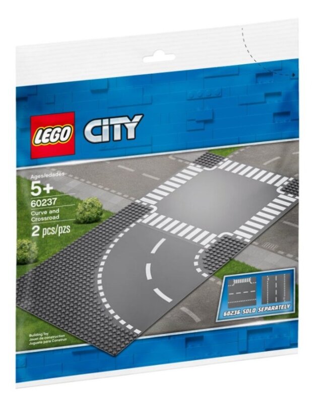 LEGO® Kurve und Kreuzung 60237