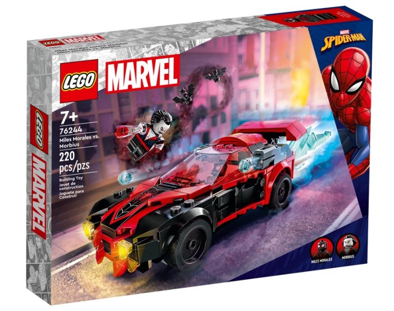 LEGO® Marvel Miles Morales vs. Morbius 76244