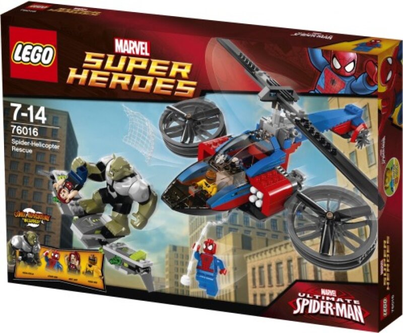 LEGO® Rettung mit dem Spider-Helikopter 76016