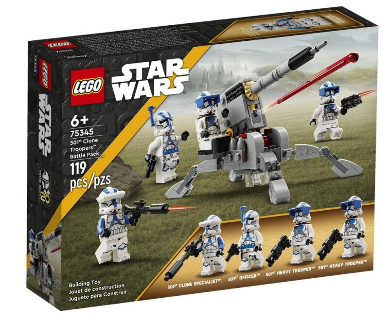 LEGO® Star Wars&trade 501st Clone Troopers&trade Battle Pack 75345