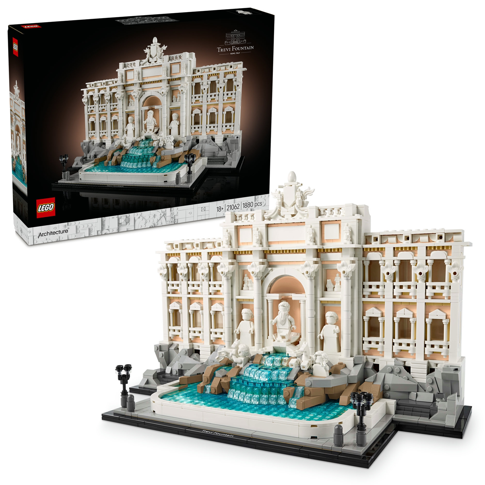 LEGO Architecture Trevi Fountain Model Set for Adults 21062