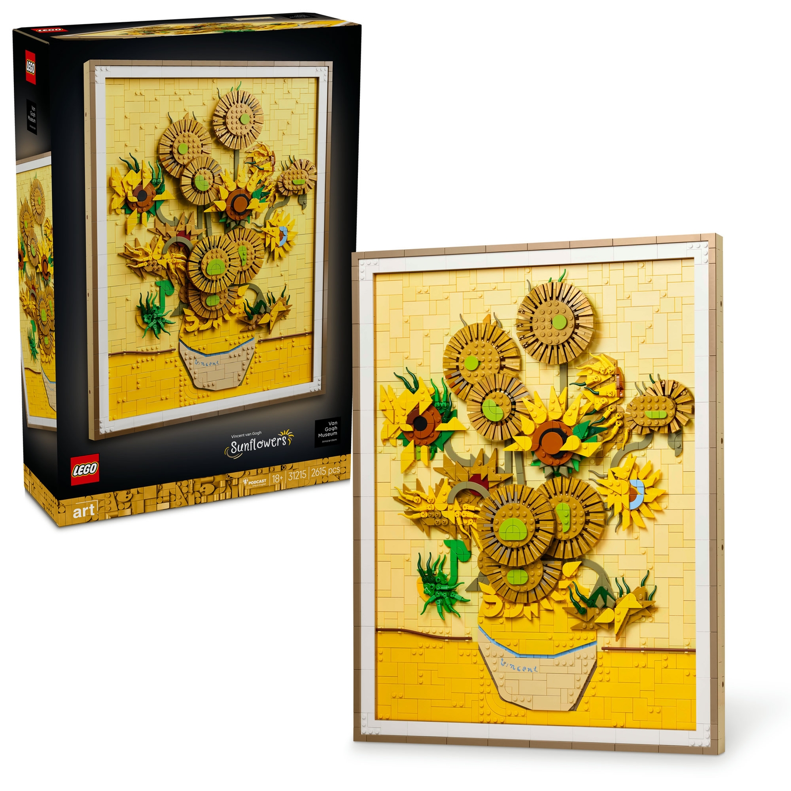 LEGO Art Vincent van Gogh – Sunflowers Building Set 31215