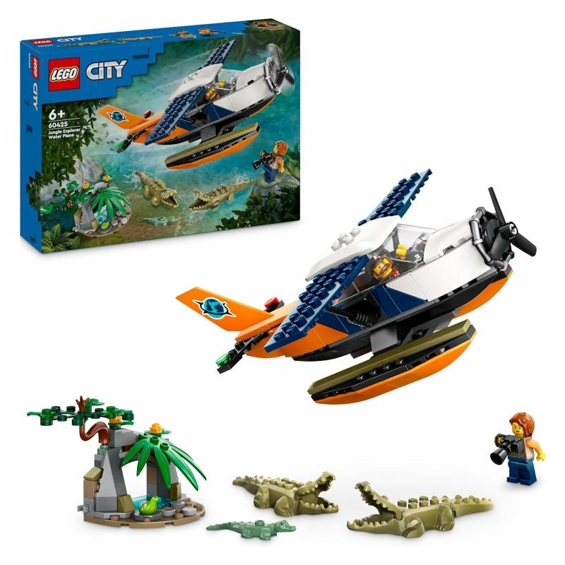 LEGO - City - 60425 Dschungelforscher-Wasserflugzeug