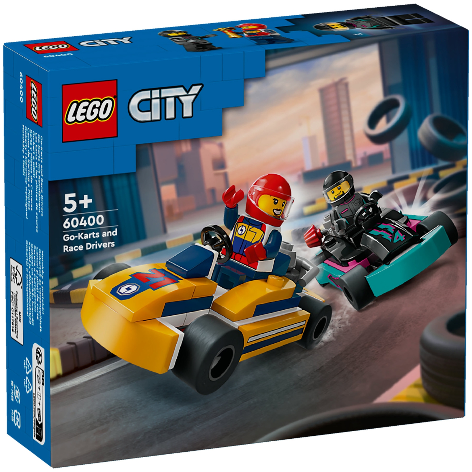 LEGO City Go-Karts and Race Drivers Toy Set 60400