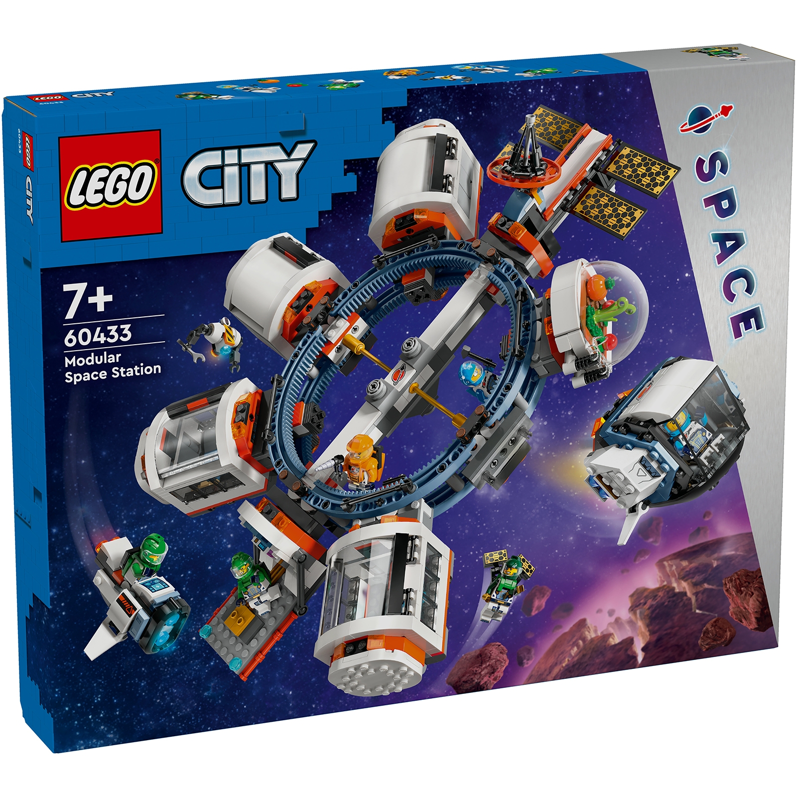 LEGO City Modular Space Station Building Toy 60433