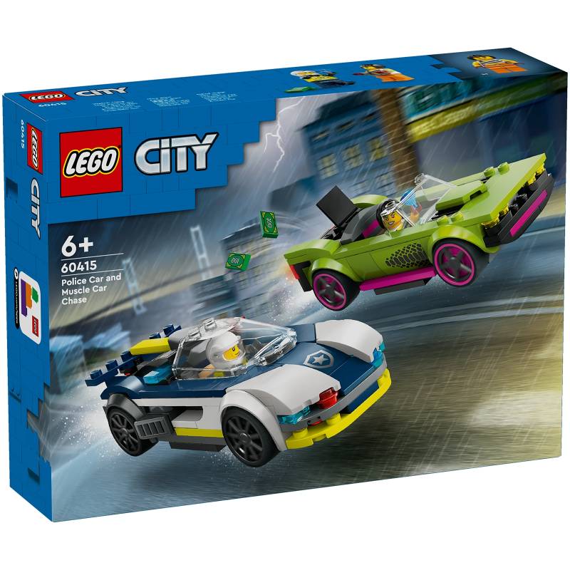 LEGO City Police Car and Muscle Car Chase Set 60415