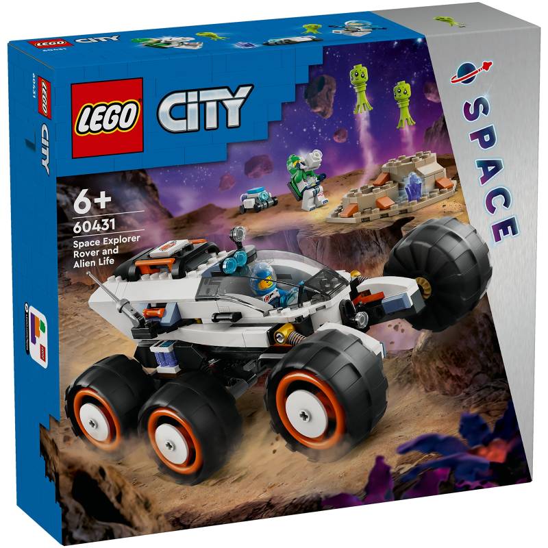 LEGO City Space Explorer Rover and Alien Life 60431