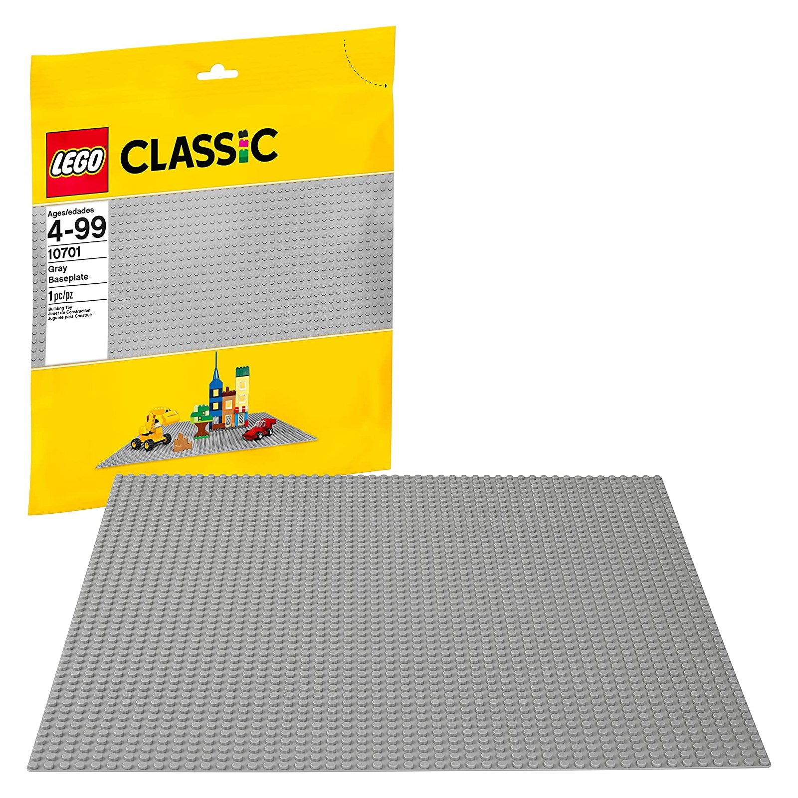 LEGO - Classic - 10701 Graue Grundplatte