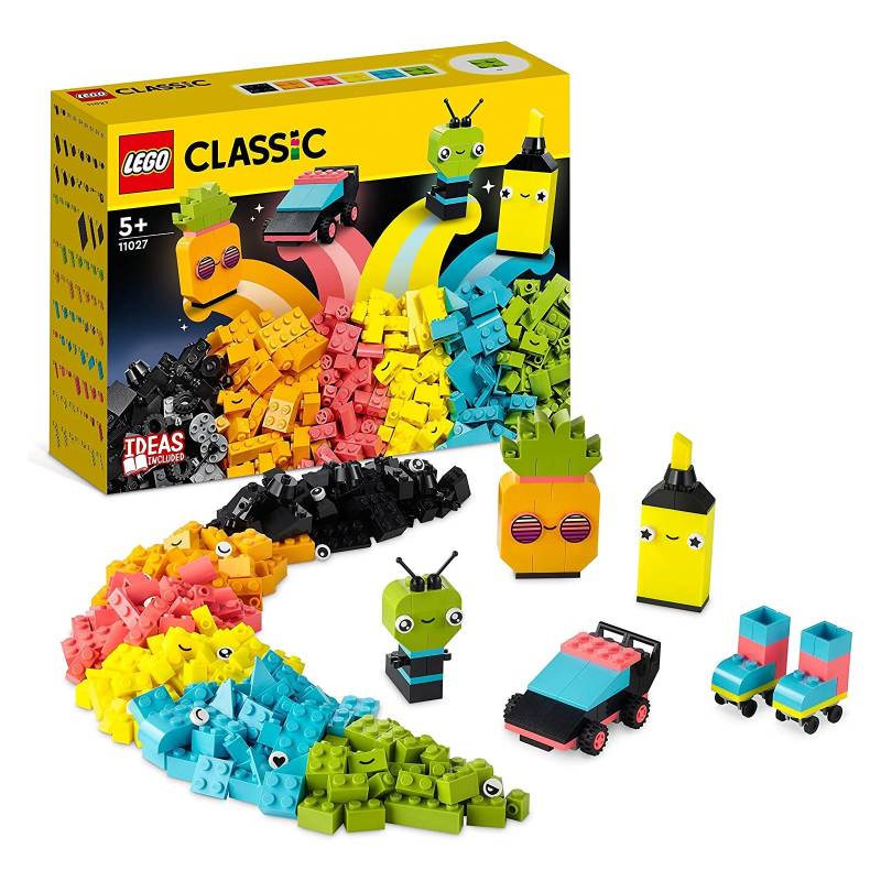 LEGO - Classic - 11027 Neon Kreativ-Bauset