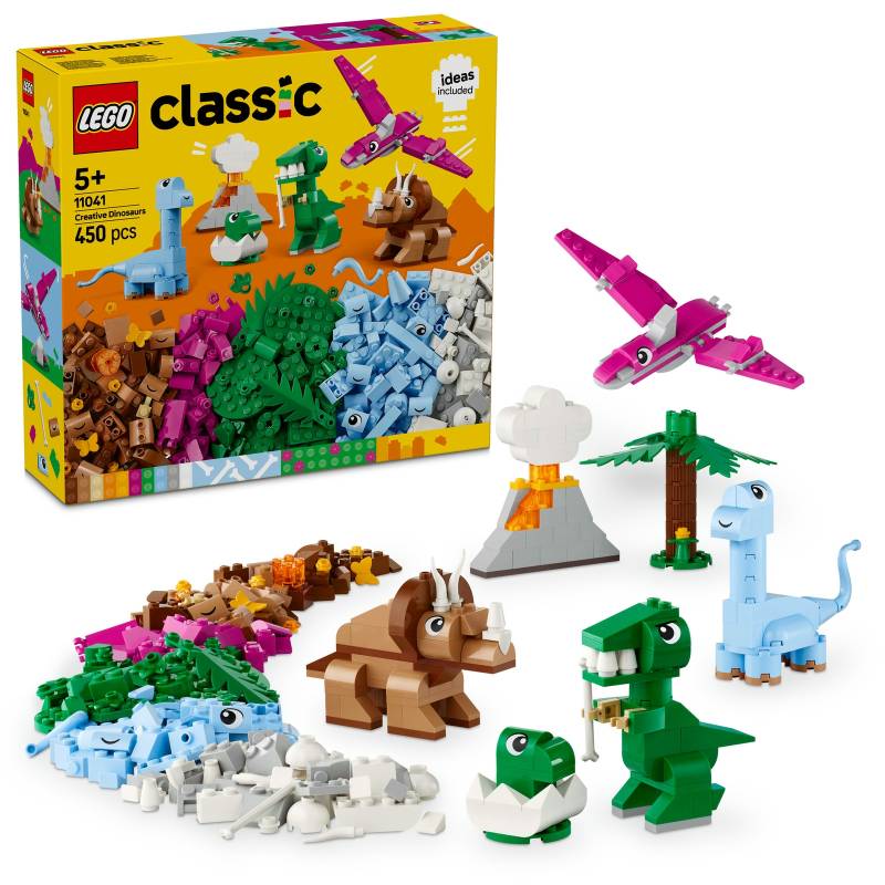 LEGO Classic Creative Dinosaurs Building Toy Set 11041