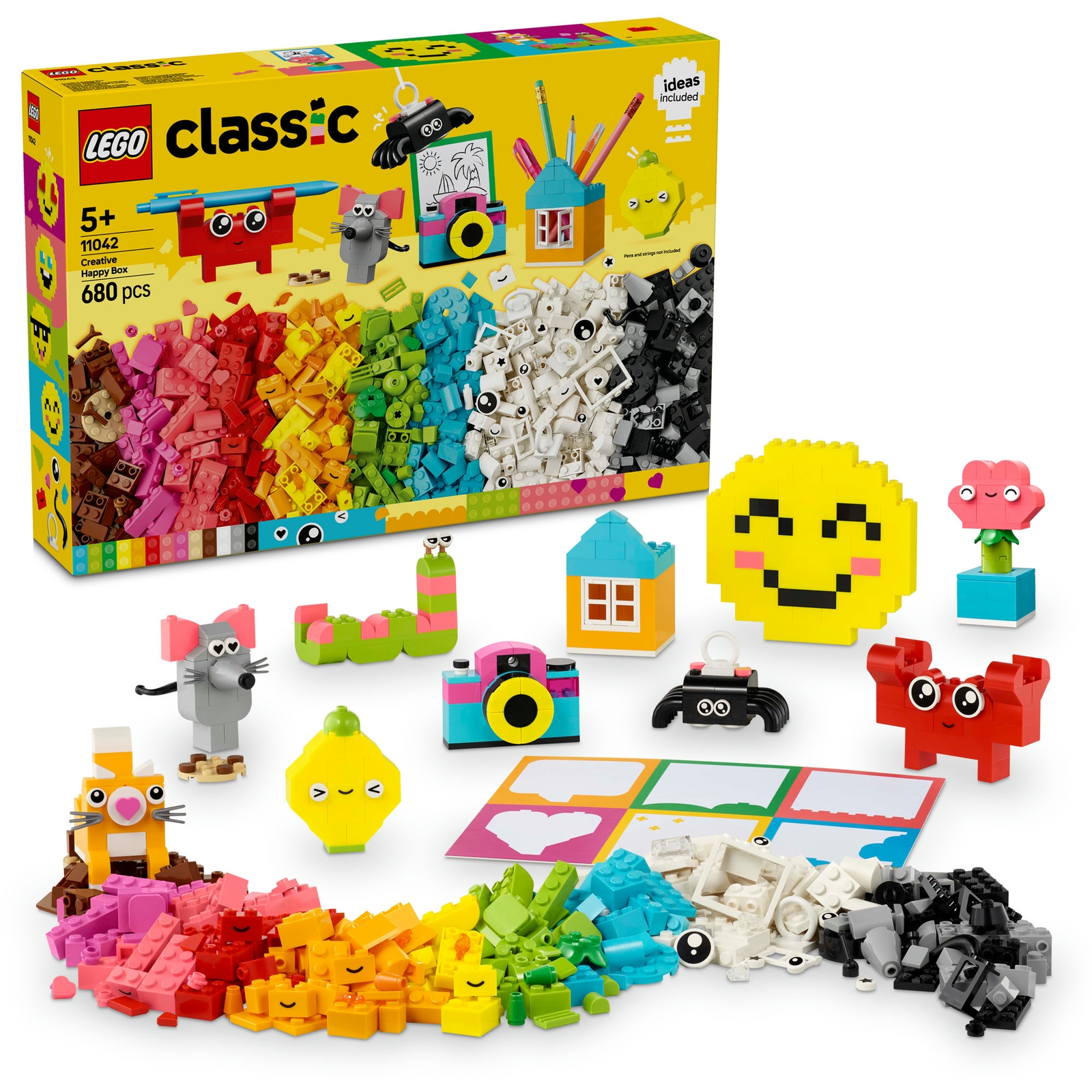 LEGO Classic Creative Happy Box Creative Toys Set 11042