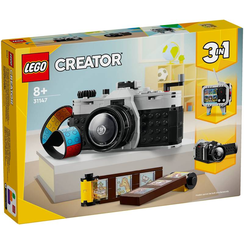 LEGO Creator 3in1 Retro Camera Toy Set 31147