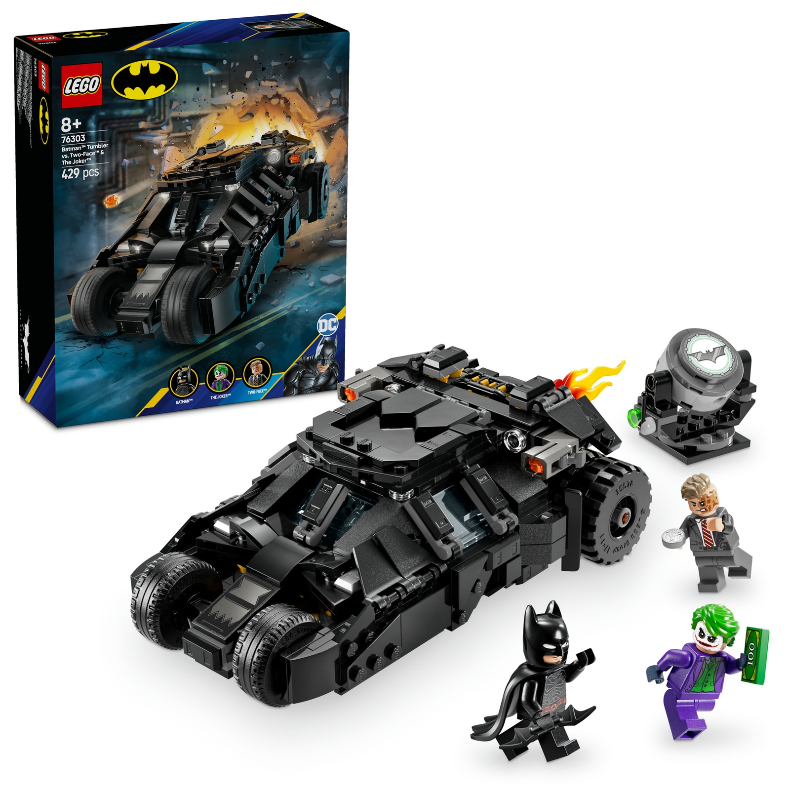 LEGO DC Batman Tumbler vs. Two-Face & The Joker Set 76303