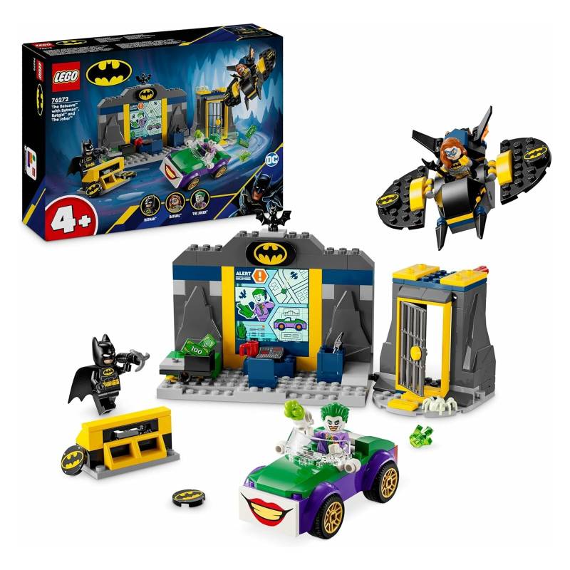 LEGO - DC Super Heroes - 76272 Bathöhle mit Batman™, Batgirl™ und Joker™