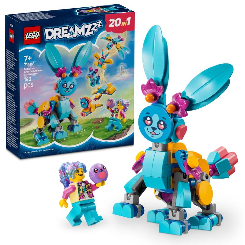 LEGO DREAMZzz Bunchu’s Creative Animal Adventures Set 71488