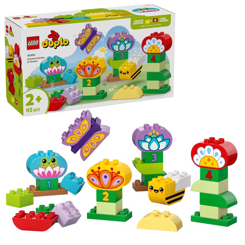 LEGO DUPLO Creative Garden & Flowers Stacking Toys Set 10444