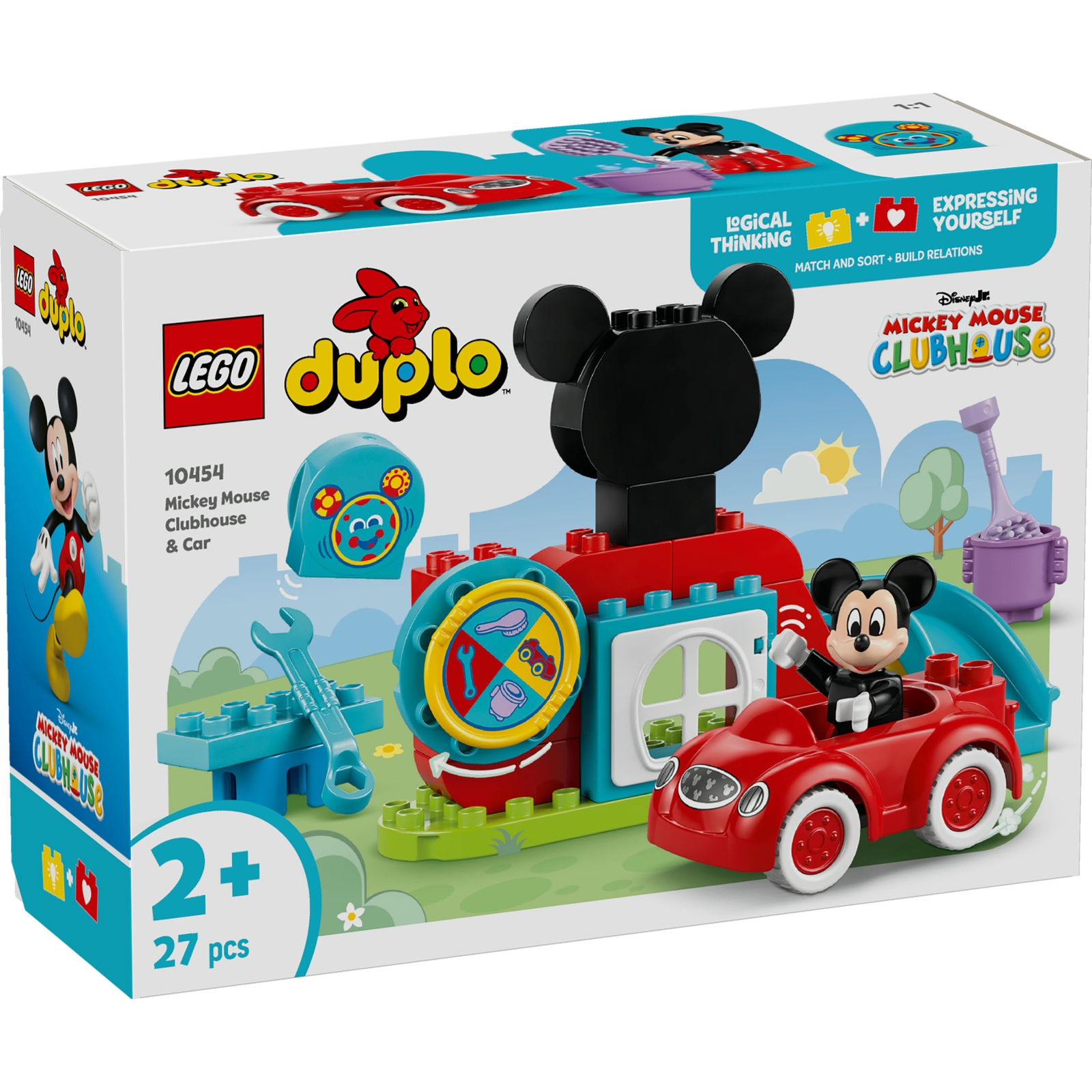 LEGO DUPLO | Disney Mickey Mouse Clubhouse & Car Set 10454