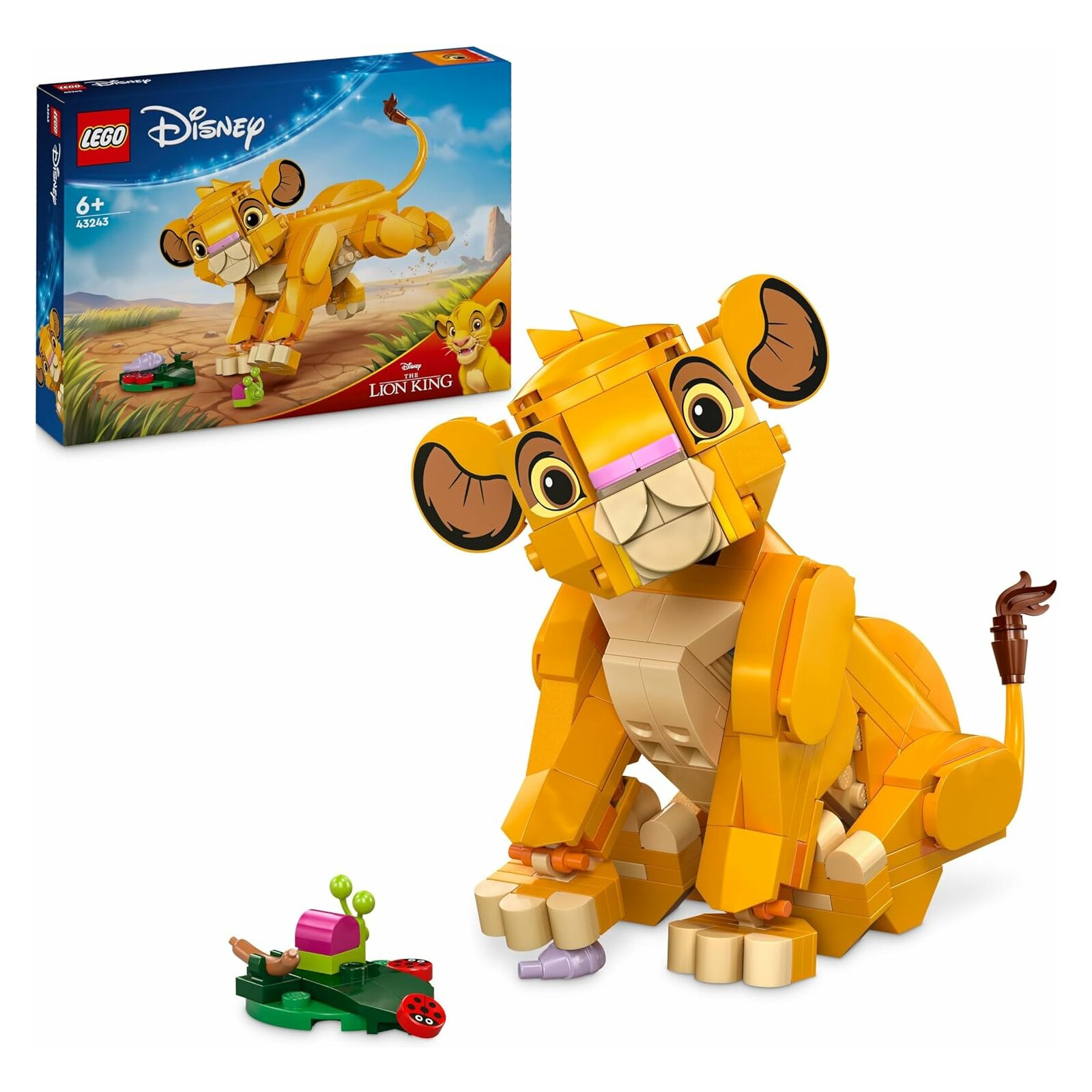 LEGO - Disney - 43243 Simba, das Löwenjunge des Königs