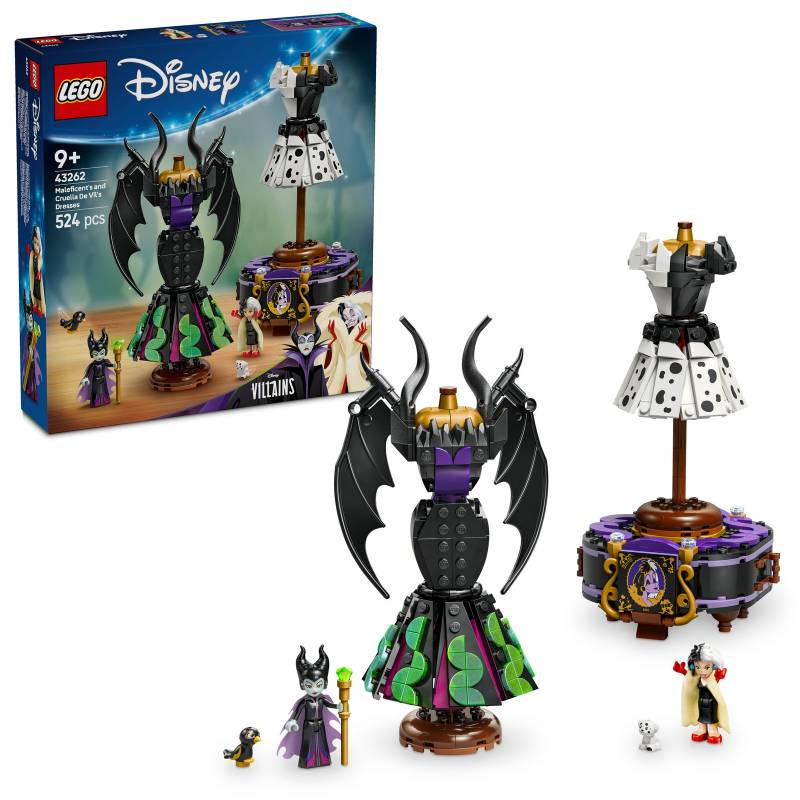 LEGO | Disney Villains Maleficent’s and Cruella De Vil’s Dresses 43262 LEGO | Disney Villains Maleficent’s and Cruella De Vil’s Dresses 43262