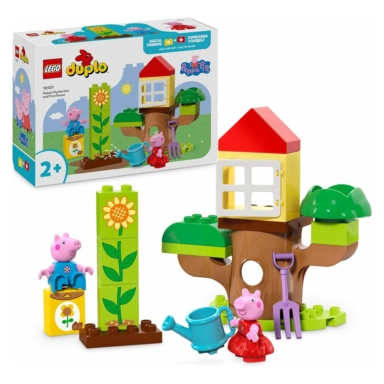 LEGO - Duplo - 10431 Peppas Garten mit Baumhaus