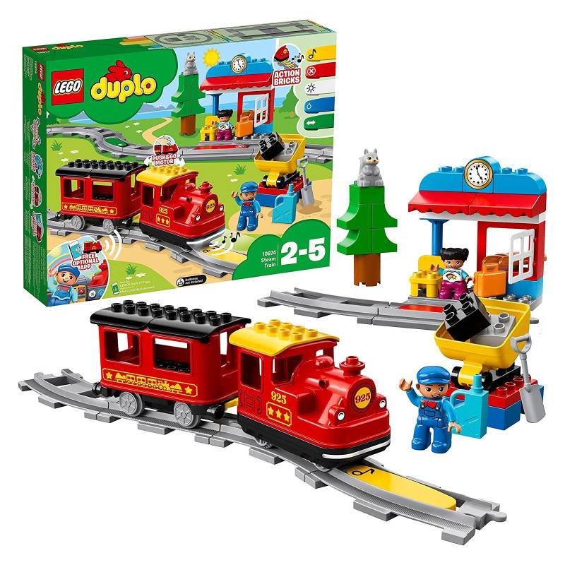 LEGO - Duplo - 10874 Dampfeisenbahn