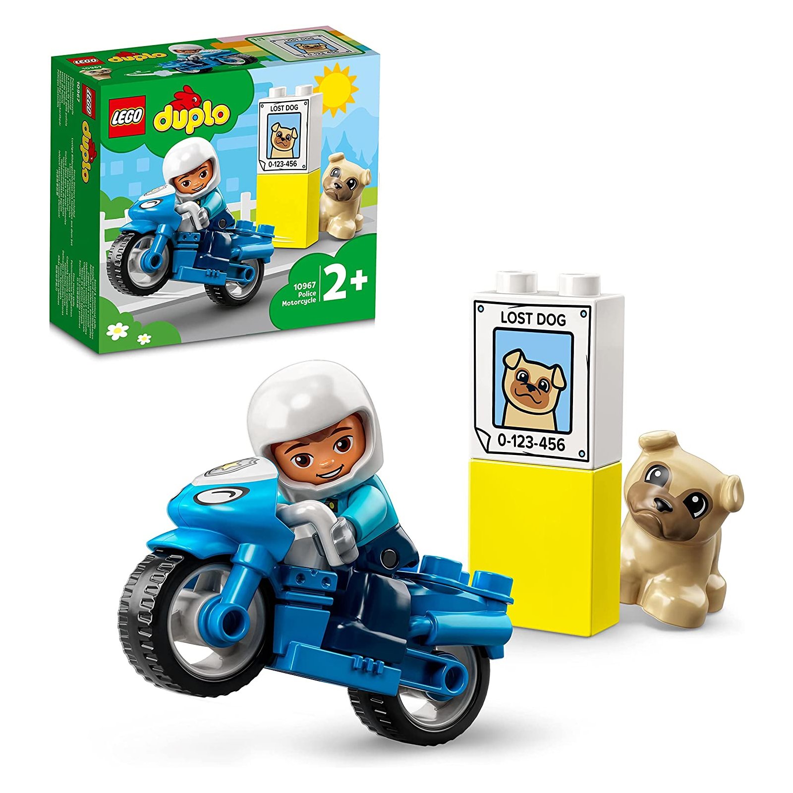 LEGO - Duplo - 10967 Polizeimotorrad