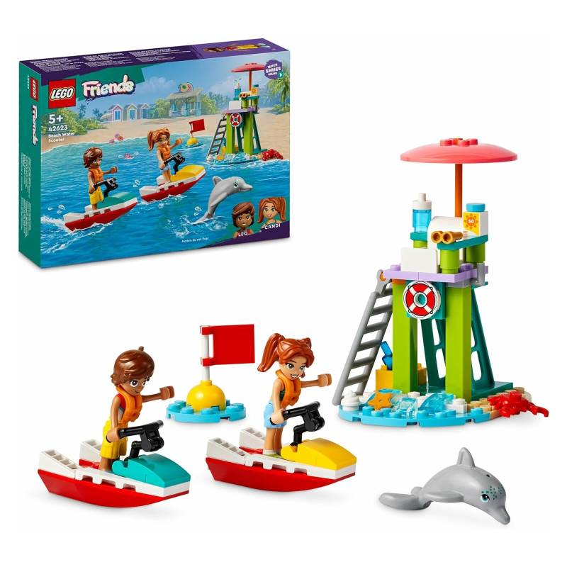 LEGO - Friends - 42623 Rettungsschwimmer Aussichtsturm mit Jetskis