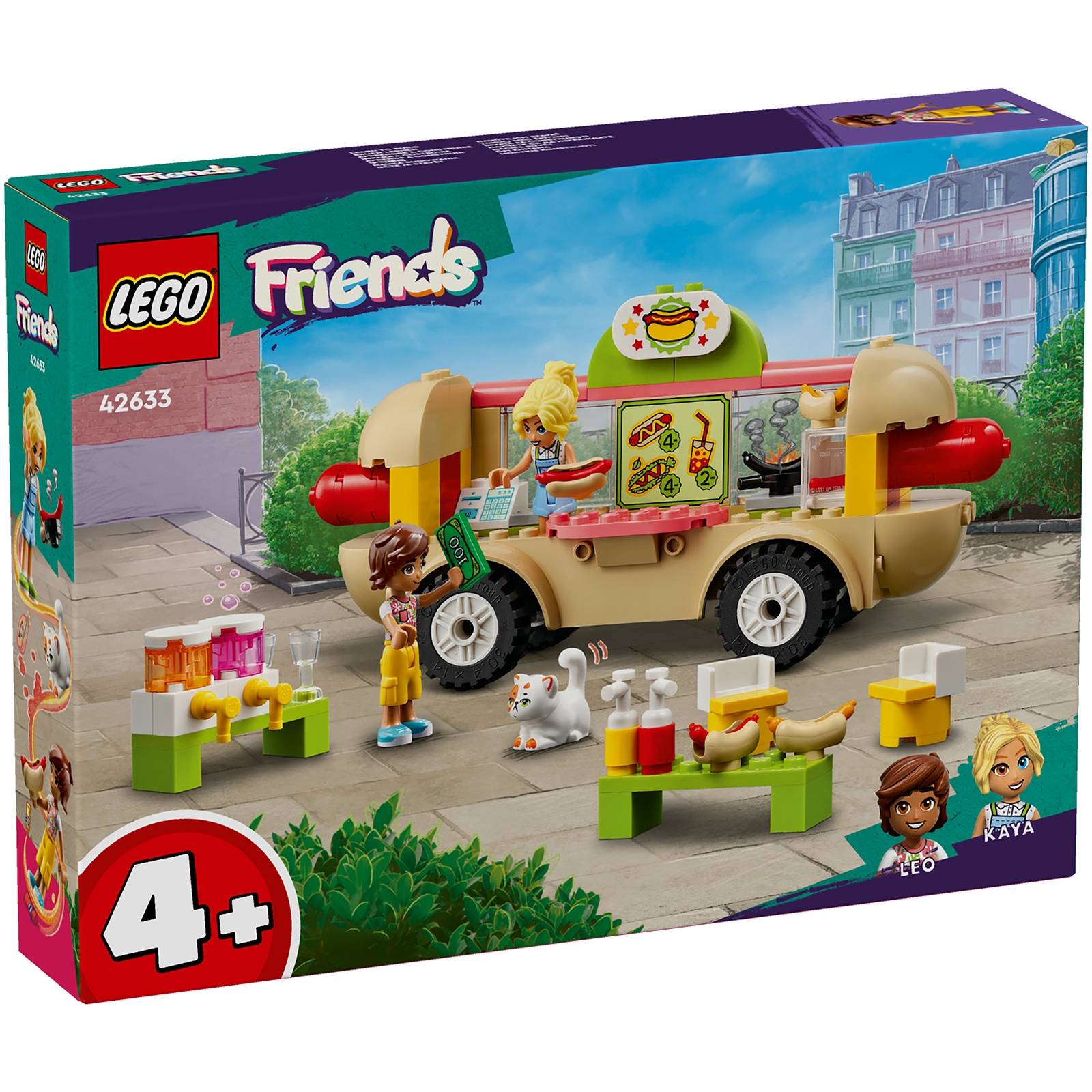 LEGO Friends Hot Dog Food Truck Toy 4+ Set 42633