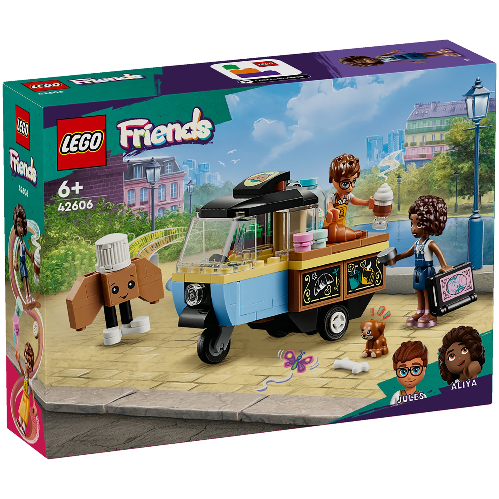 LEGO Friends Mobile Bakery Food Cart Toy Set 42606