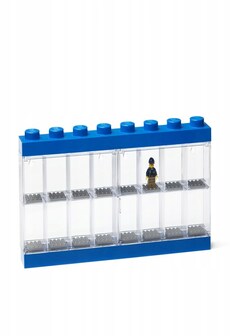 LEGO GABLOTA NA 16 MINIFIGUREK POJEMNIK NIEBIESKI