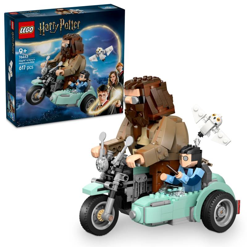 LEGO Harry Potter Hagrid & Harry’s Motorcycle Ride Toy 76443