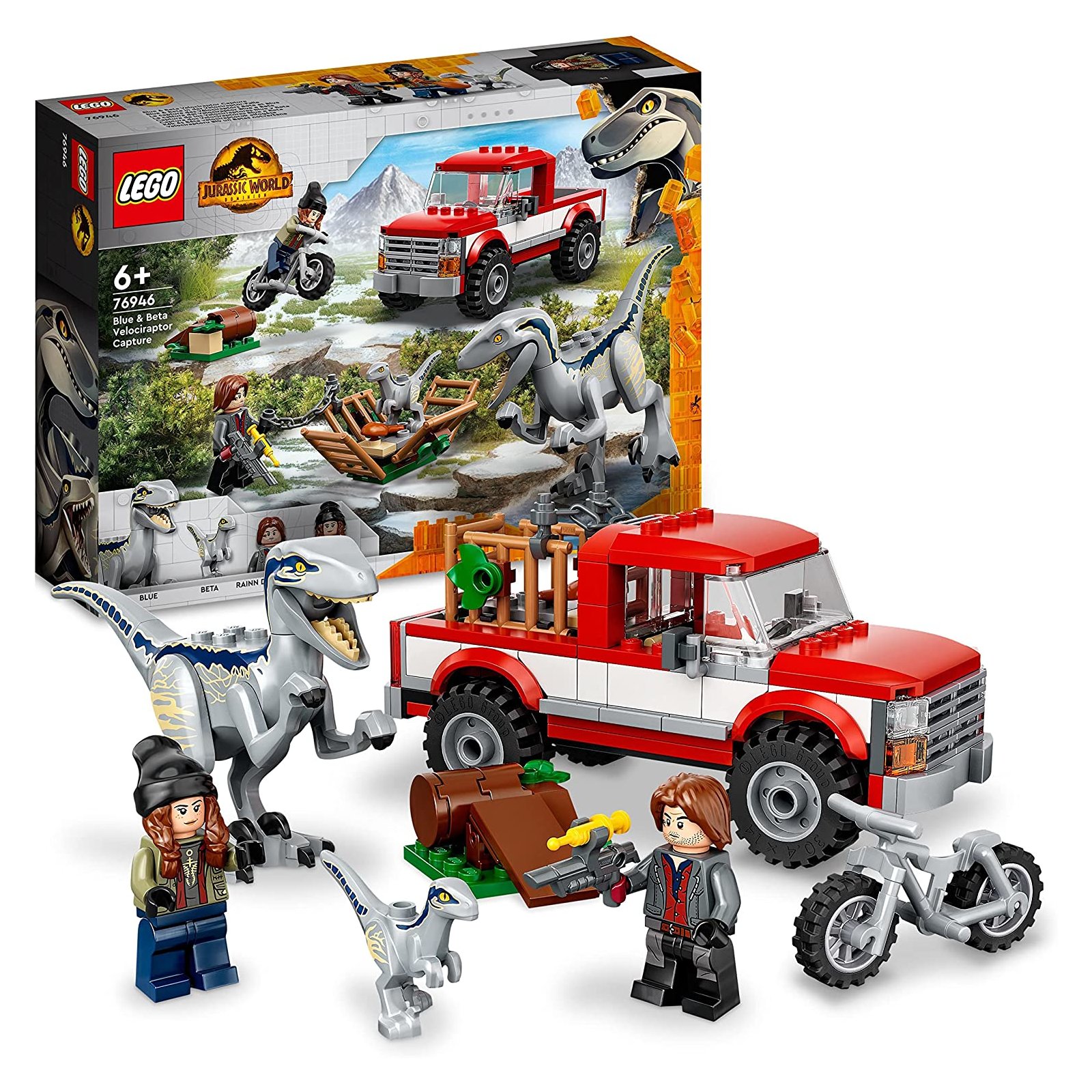 LEGO - Jurassic World - 76946 Blue & Beta in der Velociraptor-Falle