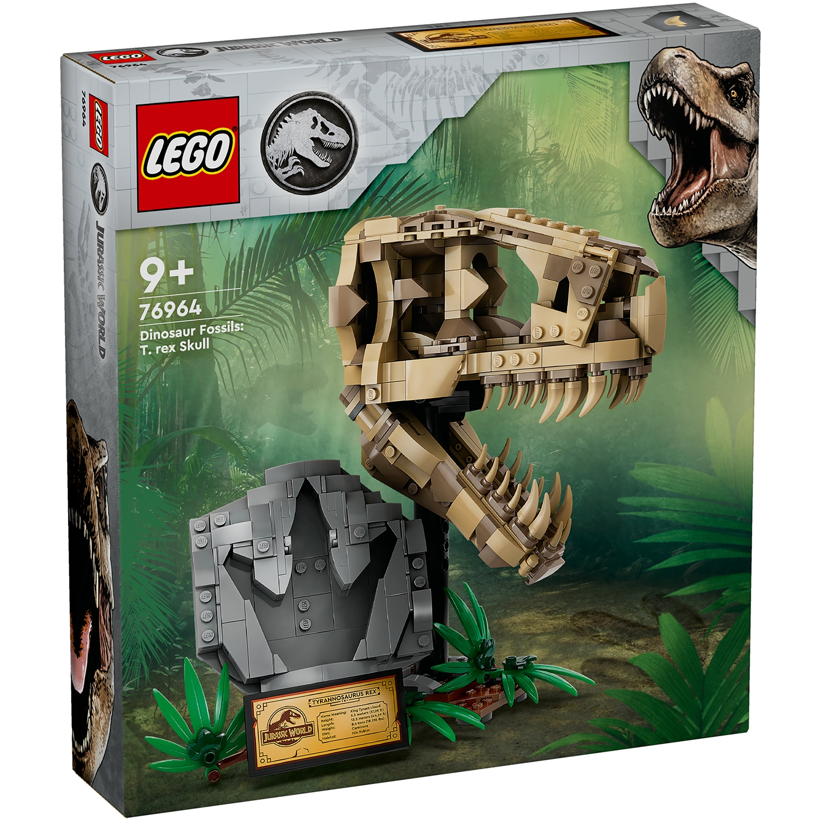 LEGO Jurassic World Dinosaur Fossils: T. rex Skull 76964