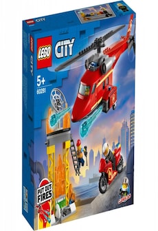 LEGO Klocki City 60281 Strażacki helikopter ratunkowy