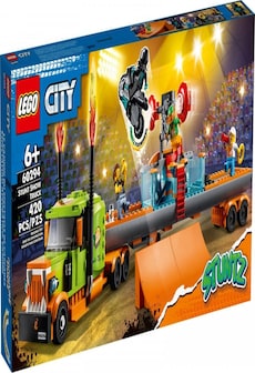 LEGO Klocki City 60294 Ciężarówka kaskaderska