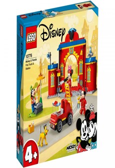 LEGO Klocki Mickey and Friends 10776 Remiza i wóz strażacki Myszki Miki i przyjaciół