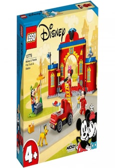 LEGO Klocki Mickey and Friends 10776 Remiza i wóz strażacki Myszki Miki i przyjaciół