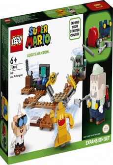 LEGO Klocki Super Mario 71397 Laboratorium w rezydencji Luigiego i Poltergust - zestaw rozszerzający