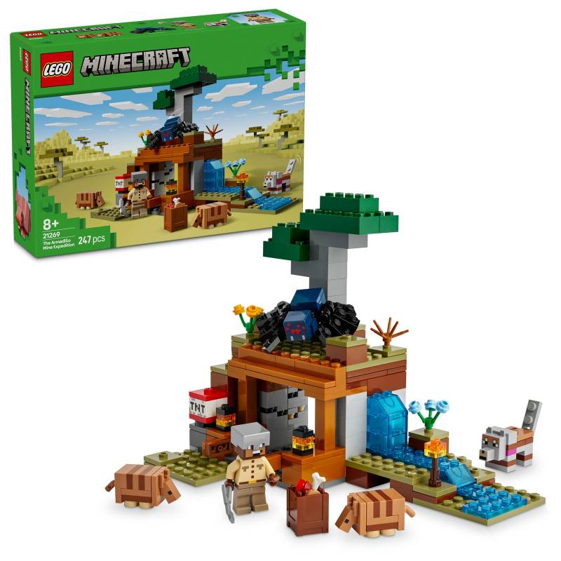 LEGO Minecraft The Armadillo Mine Expedition Toy Set 21269