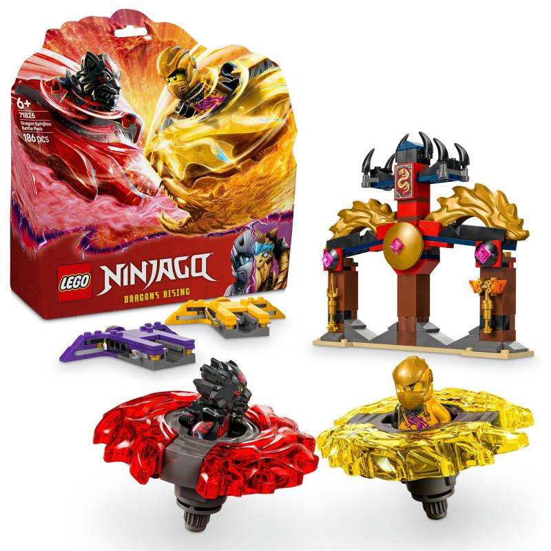 LEGO NINJAGO Dragon Spinjitzu Battle Pack Building Toy 71826