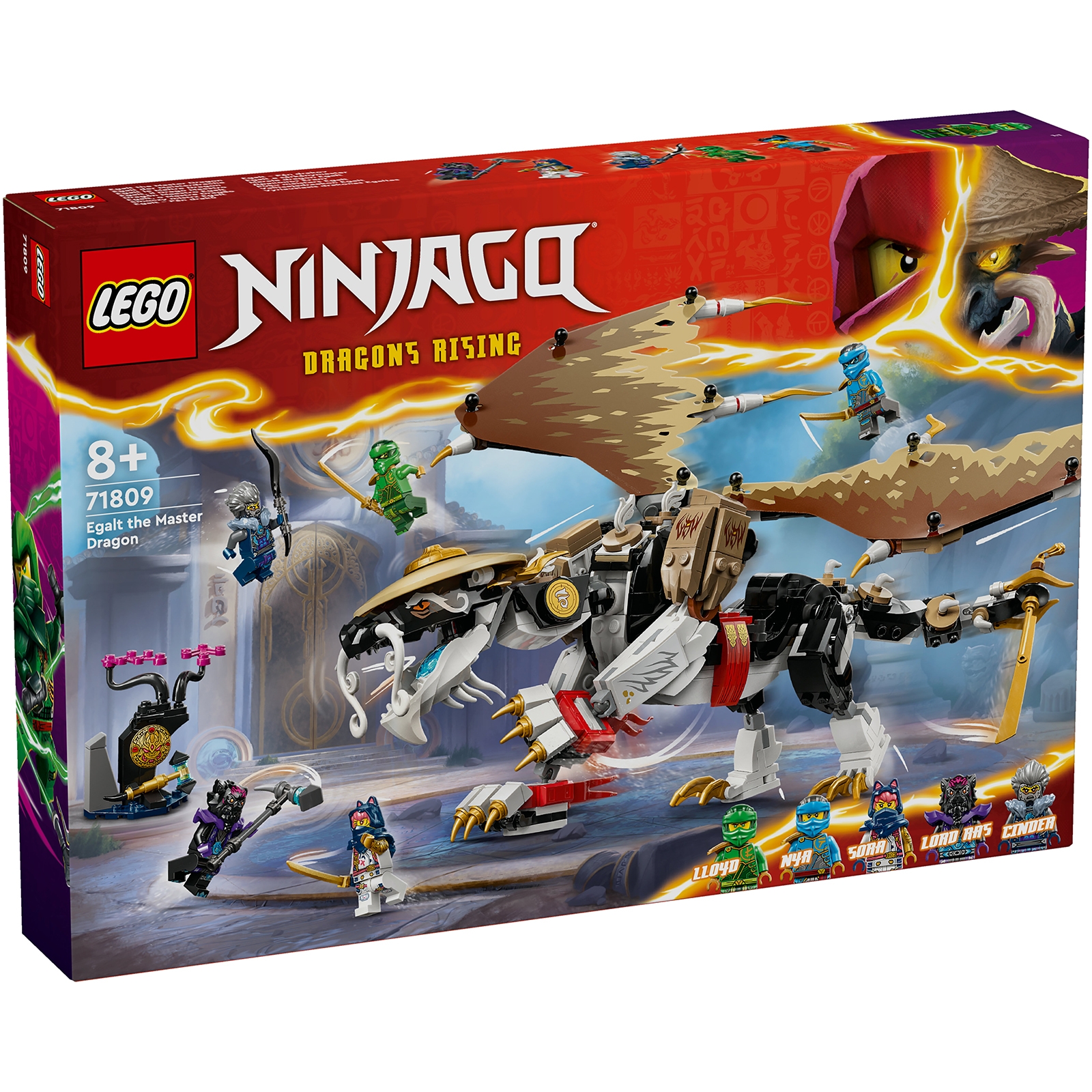 LEGO NINJAGO Egalt the Master Dragon Ninja Toy 71809