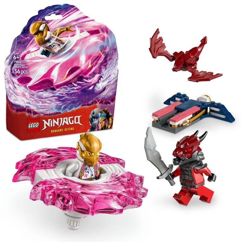 LEGO NINJAGO Sora’s Dragon Spinjitzu Spinner Toy 71824