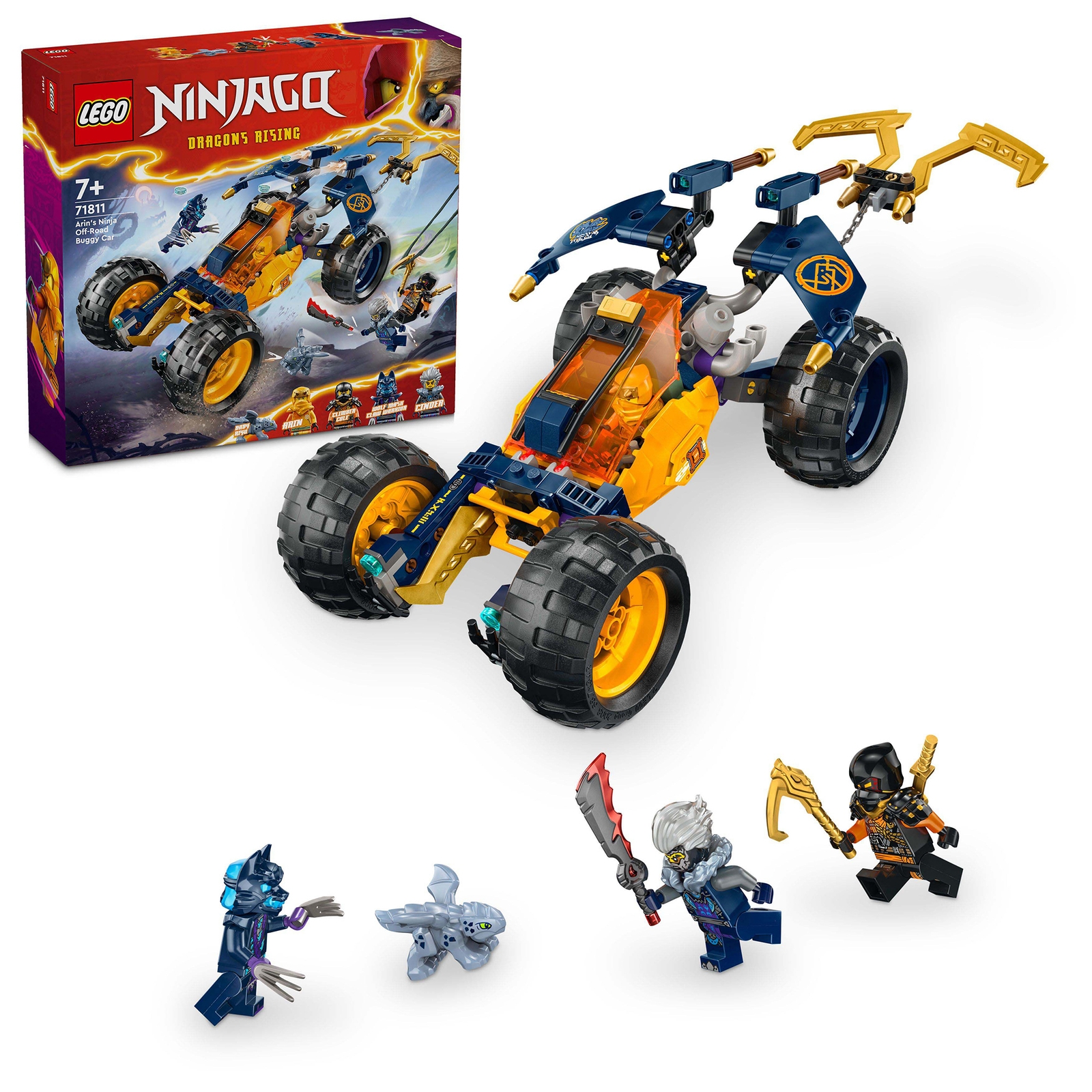 LEGO Ninjago Arin's Ninja Off-Road Buggy Car 71811