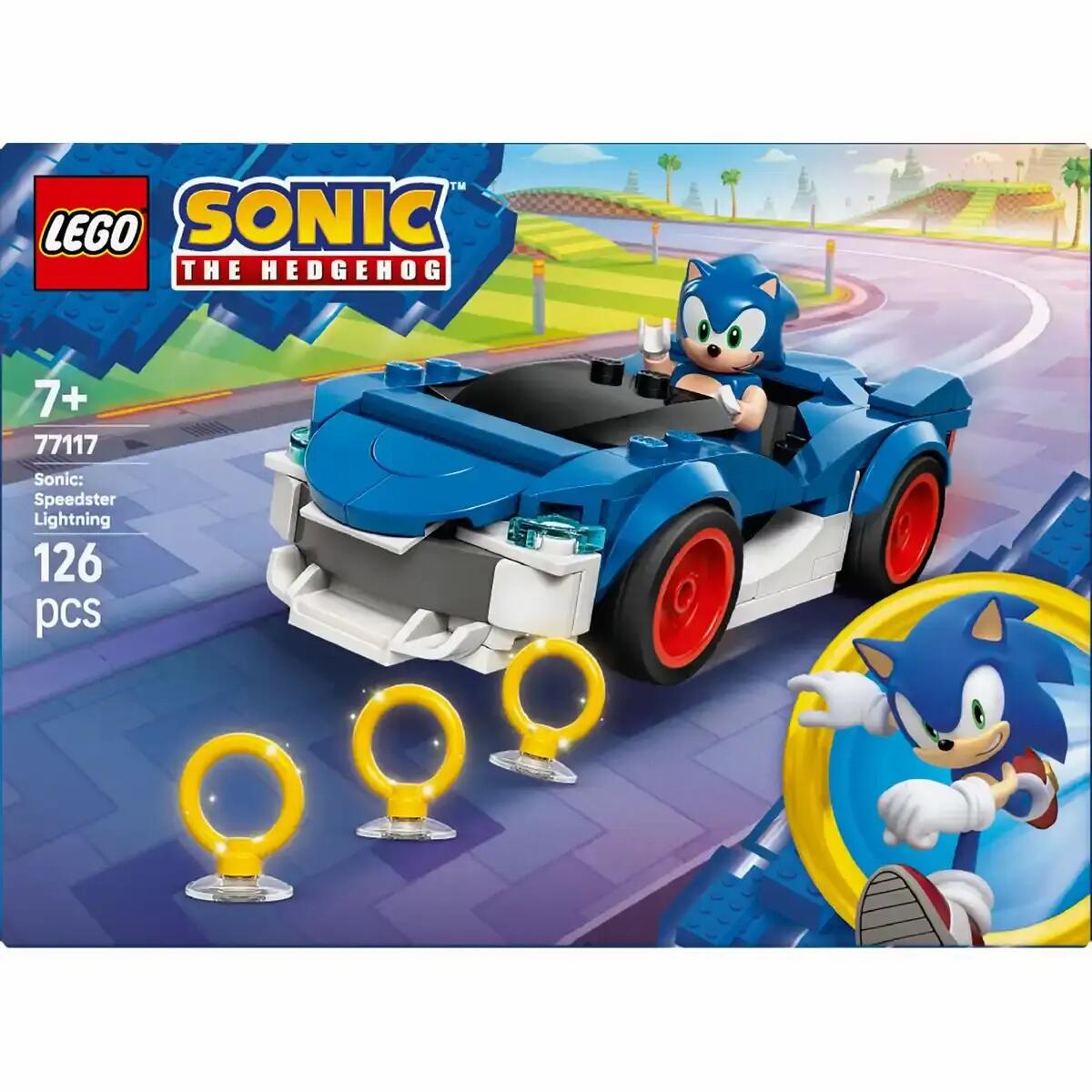 LEGO Sonic the Hedgehog Sonics Sportwagen Speed Star Lightning LEGO Sonic the Hedgehog Sonics Sportwagen Speed Star Lightning