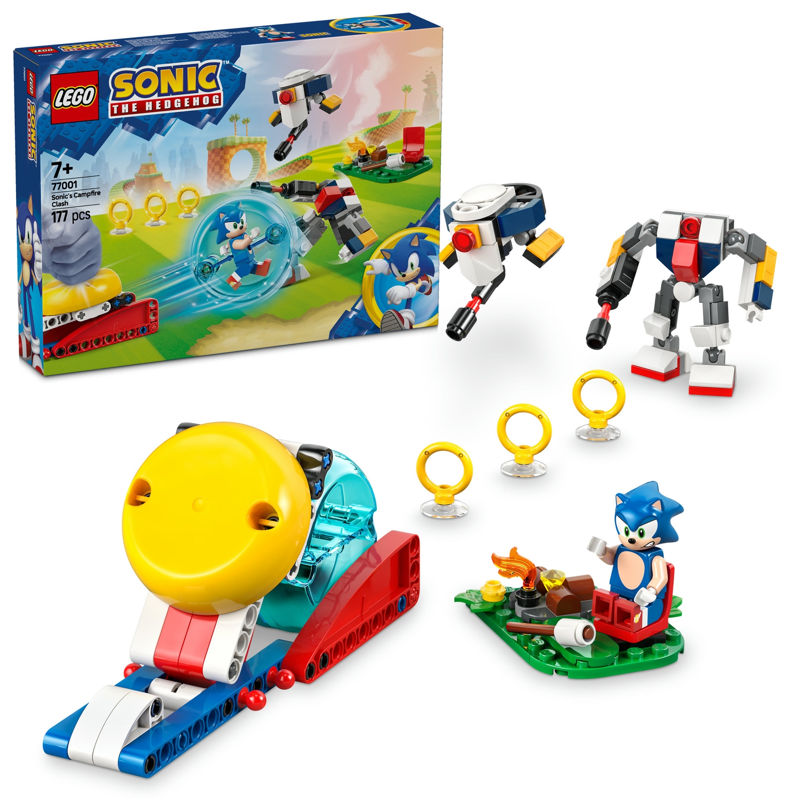 LEGO Sonic the Hedgehog: Sonic’s Campfire Clash Set 77001