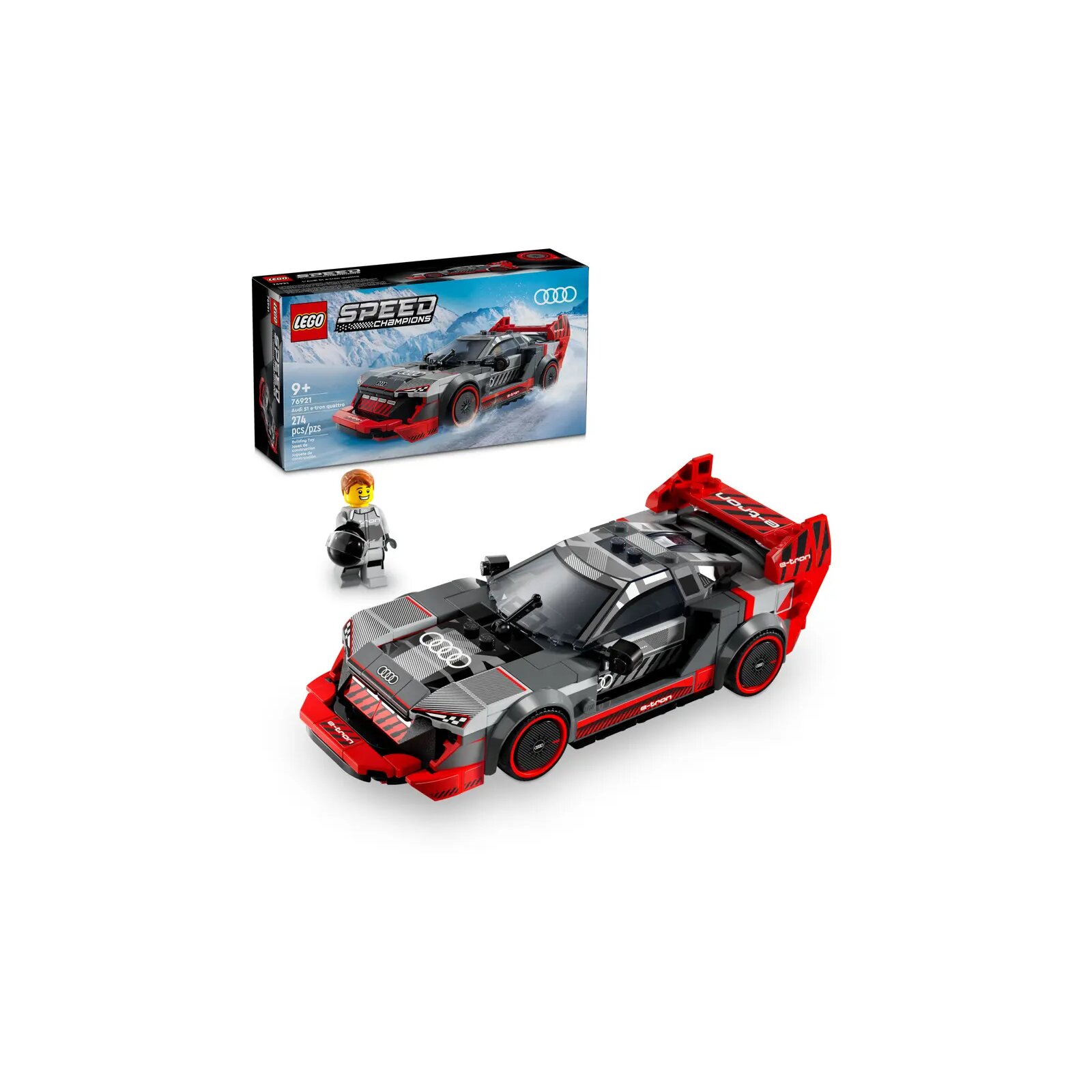 LEGO - Speed Champions - 76921 Audi S1 e-tron quattro Rennwagen